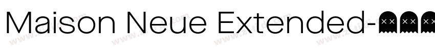 Maison Neue Extended字体转换